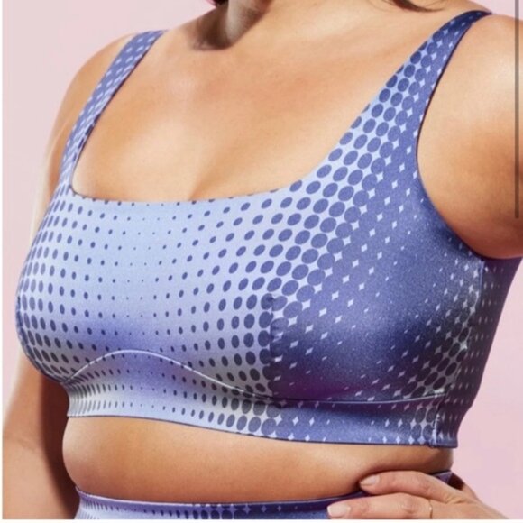 YITTY | Headliner Shaping MIDI Bralette Purple Sports Bra Women’s Size Large - Picture 2 of 11